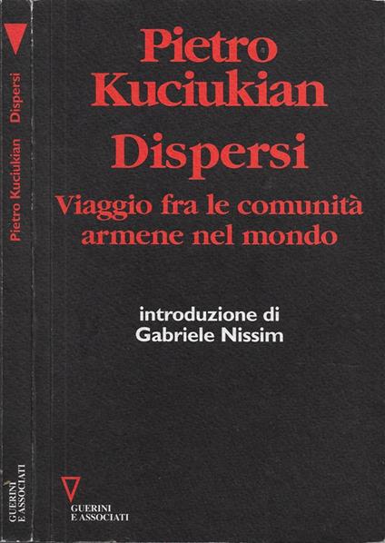 Dispersi - Pietro Kuciukian - copertina