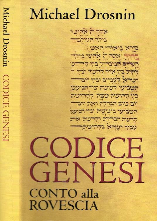 Codice Genesi - Michael Drosnin - copertina