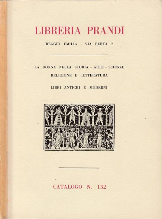 Libreria Prandi catalogo n 132, 1965 - copertina