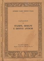 Catalogo di stampe, disegni e dipinti antichi