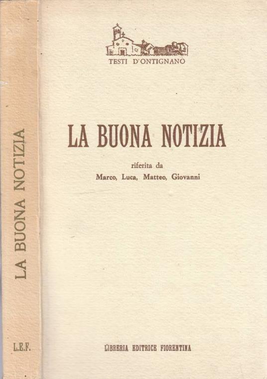 La Buona Notizia - copertina