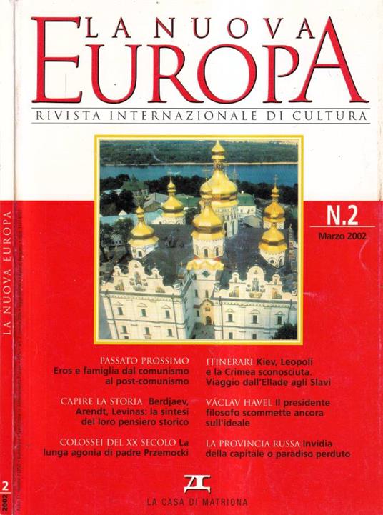 La Nuova Europa, numero 2, 2002 - copertina