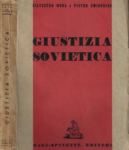 Giustizia sovietica - copertina