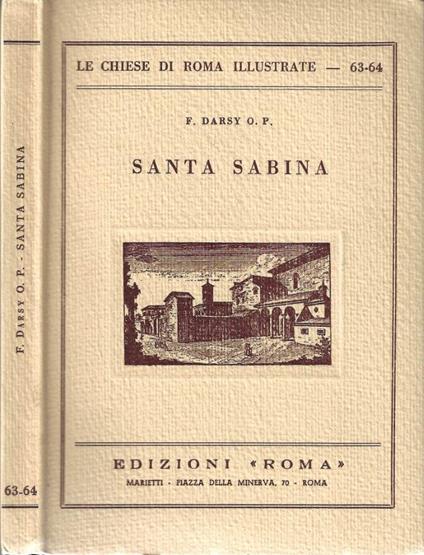 Santa Sabina - copertina