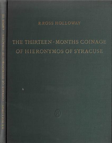 The thirteen months coinage of Hieronymos os Syracuse - copertina