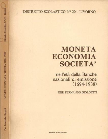 Moneta, Economia, Società - copertina