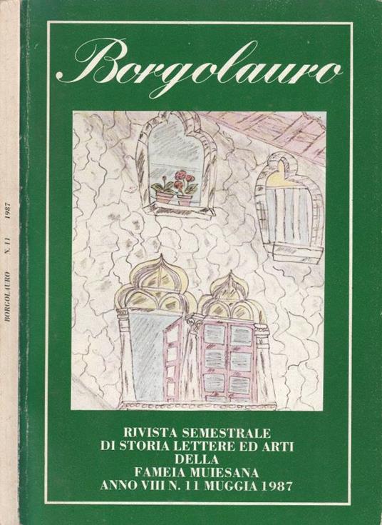 Borgolauro anno VIII, n 11, 1987 - copertina