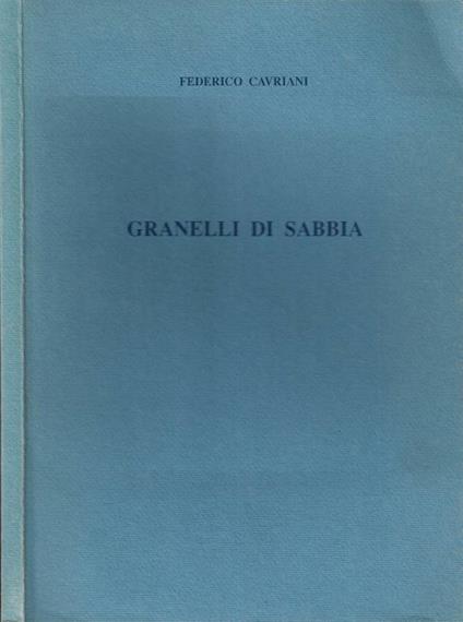 Granelli di sabbia - copertina