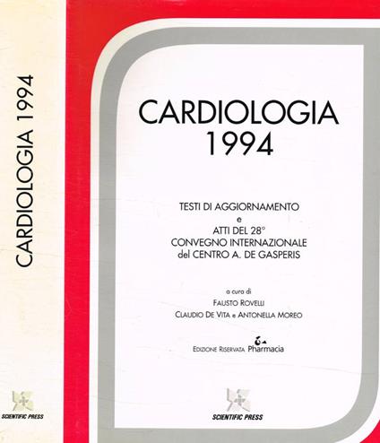 Cardiologia 1994 - copertina