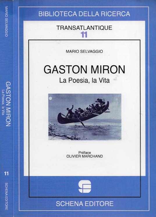 Gaston Miron - copertina