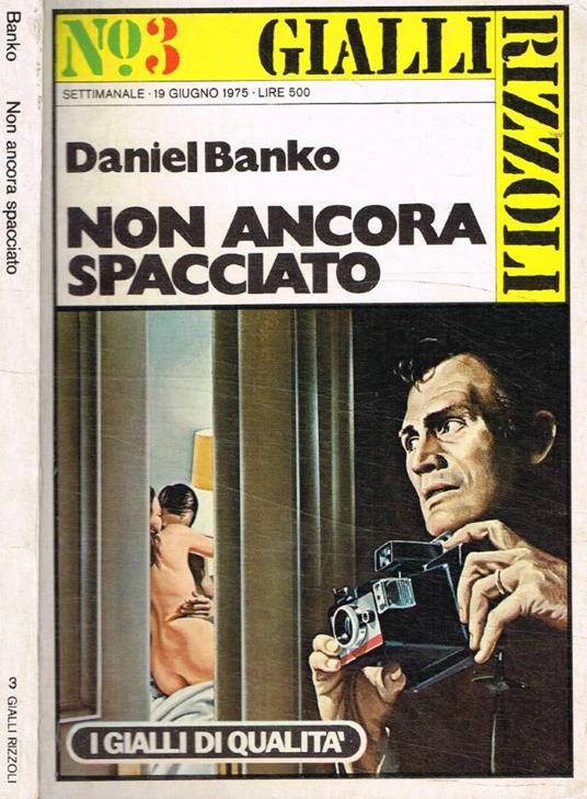 Non ancora spacciato - Daniel Banko - copertina