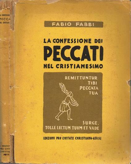 La Confessione dei Peccati nel Cristianesimo - Fabio Fabbi - copertina