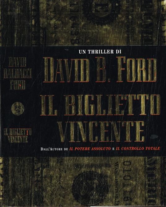 Il biglietto vincente - David B. Ford - copertina