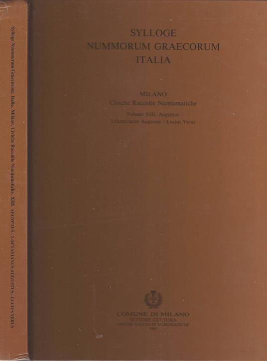 Sylloge nummorum graecorum Italia Volume XIII - Rodolfo Martini - copertina