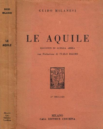 Le aquile - Guido Milanesi - copertina