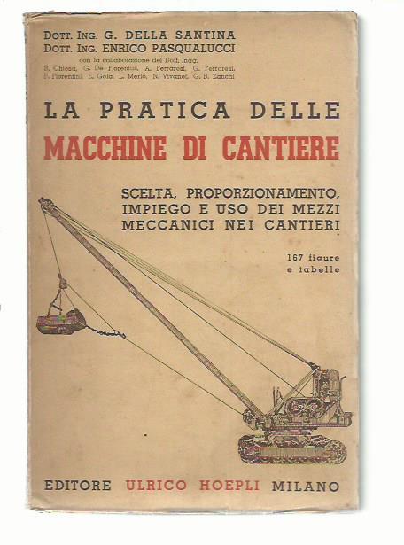 pratica delle macchine da cantiere - copertina