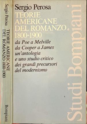 Teorie americane del romanzo 1800-1900 - Sergio Perosa - copertina