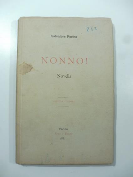 Nonno! - Salvatore Farina - copertina