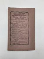 Instruzione per mantenere la salute e preservarsi dal contagio della cholera. Traduzione dal tedesco
