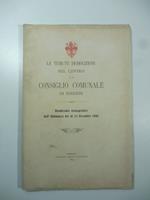 Le temute demolizioni nel centro e il Consiglio comunale di Firenze. Rendiconto stenografico dell'adunanza del di' 23 Dicembre 1898