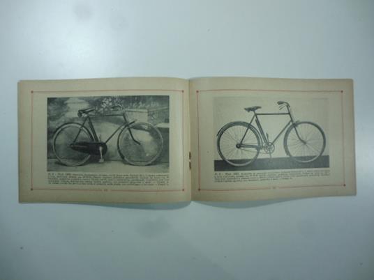 Fabbrica di biciclette Bergami. La piu' grande casa dell'Italia centro-meridionale. Catalogo 1925 - copertina