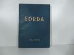 T. Borda & C., Torino. Forniture per elettricita' ed industria. Catalogo generale n.37