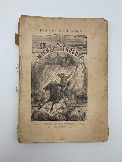 Michele Strogoff un dramma al Messico. Illustrato.. - Jules Verne - copertina