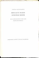 Der alte Mann und das Meer Mit 8 Holzschnitten von Frans Masereel