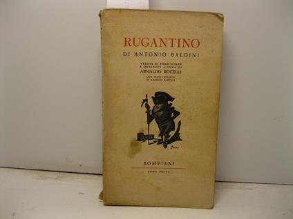 Rugantino. Vedute di Roma scelte e ordinate a cura di Arnaldo Bocelli con sedici disegni di Amerigo Bartoli - Antonio Baldini - copertina