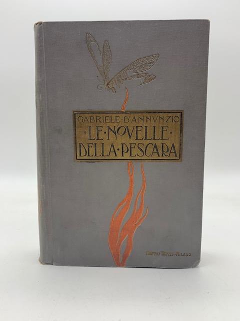 Le novelle della Pescara illustrate da A. Ferraguti e G. Amato - Gabriele D'Annunzio - copertina