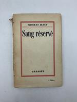 Sang reserve'. 5 edition