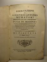 Dissertazione sopra l'insigne tavola di bronzo spettante a' fanciulli e fanciulle alimentarj di Trajano Augusto stata ritrovata nel territorio di Piacenza l'anno 1747 nuovamente ristampata con alcune annotazioni