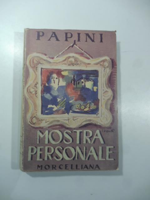 Mostra personale - Giovanni Papini - copertina