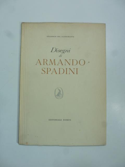 Disegni di Armando Spadini - Orio Vergani - copertina