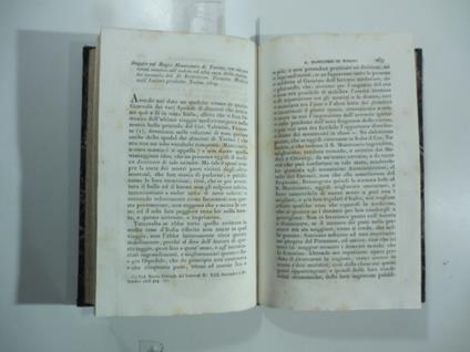 Saggio sul R. Manicomio di Torino con alcuni cenni intorno all'indole ed alla cura delle malattie mentali del D. B. Trompeo, Torino 1829. (Stralcio da: Nuovo giornale de' letterati. N. 45. 1829) - copertina