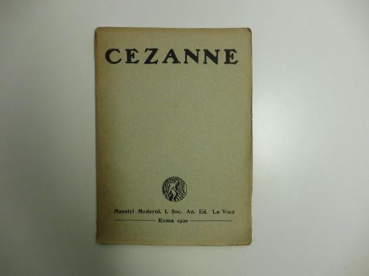 Cezanne - copertina