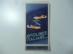 Aviolinee italiane. Brochure promozionale