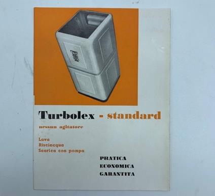 Metalfond presenta lavatrice Turbolex-normal, duplex, standard (Pieghevole pubblicitario) - copertina