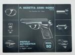 P. Beretta, armi, Roma. Modello 90 (pieghevole pubblicitario)