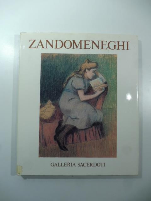 Zandomeneghi. Galleria Sacerdoti, Milano (1980) - copertina