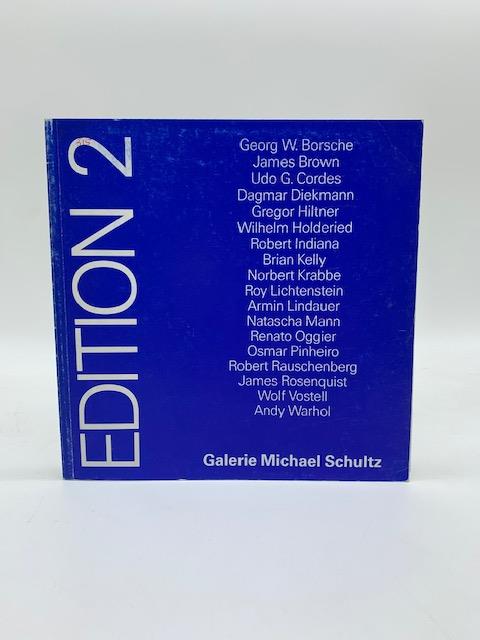 Edition 2. Galerie Michael Schultz, Berlin (catalogo della mostra) - copertina