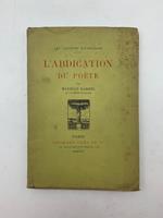 L' abdication du poete