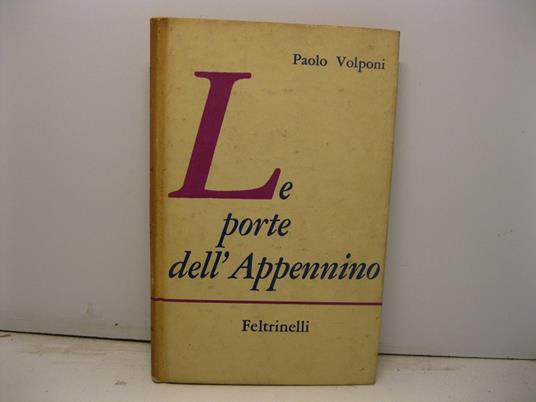 Le porte dell'Appennino - Paolo Volponi - copertina