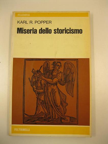 Miseria dello storicismo - Karl R. Popper - copertina