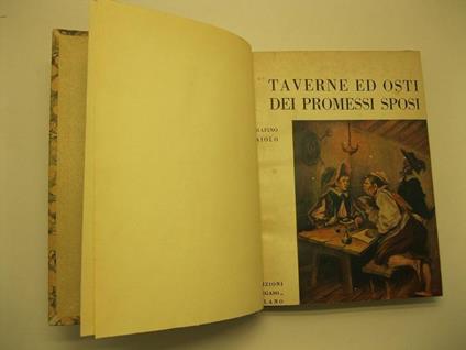 Taverne ed osti dei promessi sposi - Serafino Maiolo - copertina