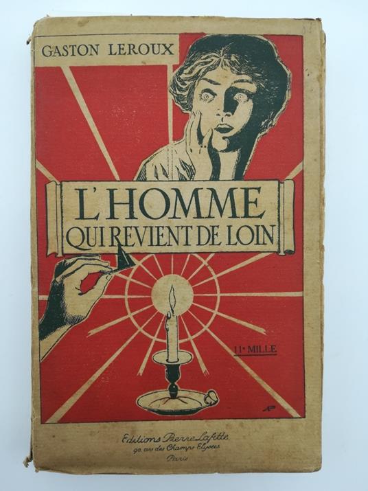 L' homme qui revient de loin - Gaston Leroux - copertina