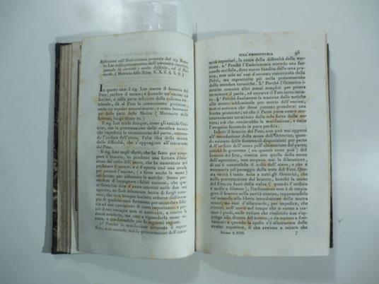 Riflessioni sull'embriotomia proposta dal Sig. Roberto Lee nella presentazione dell'estremita' sup. quando la versione e' molto difficile ed il feto e' morto. (Stralcio da: Nuovo giornale de' letterati. N. 44. 1829) - copertina