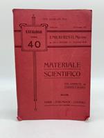 Emilio Resti, Milano. Materiale scientifico per gabinetti, studiosi e scuole. Ferri, strumenti, utensili da lavoro. Catalogo n. 40