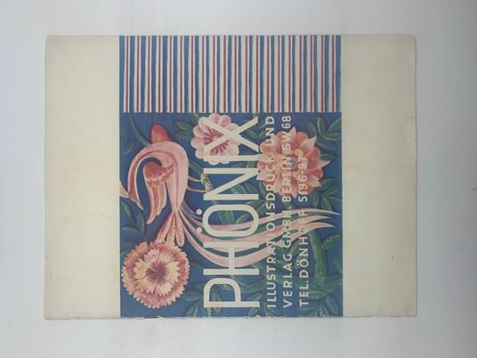 Phonix Illustrationsdruck und Verlag G.M.B.H., Berlin (pieghevole pubblicitario della casa editrice) - copertina