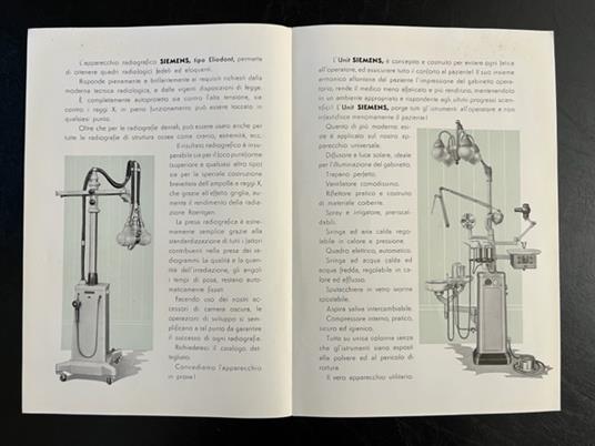 Il trapano elettrico per dentisti Siemens (pieghevole pubblicitario) - copertina